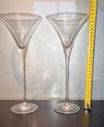 # 2 APARTE HELE HOGE (27,5 CM) COCKTAILGLAZEN NOOIT GEBR. #, Huis en Inrichting, Keuken | Servies, Glas of Glazen, Nieuw, Ophalen of Verzenden