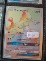 Mewtwo GX Rainbow - Zeldzame Pokémon kaart!, Hobby en Vrije tijd, Verzamelkaartspellen | Pokémon, Ophalen of Verzenden, Gebruikt