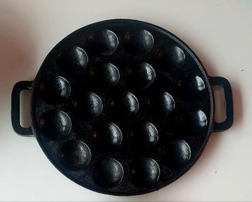 Poffertjes pan gietijzer bbq beschikbaar voor biedingen