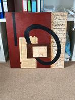 Abstract Schilderij 100x100 cm, Antiek en Kunst, Kunst | Schilderijen | Abstract, Ophalen of Verzenden