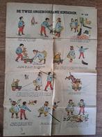 Prent ..DE TWEE ONGEHOORZAME KINDEREN ..No 118, Gebruikt, Ophalen of Verzenden, Voor 1940, Prent