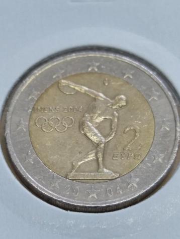 2 Euro Olympische spelen 2004 - Griekenland beschikbaar voor biedingen