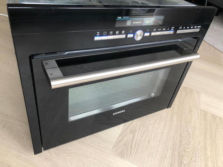 LUXE SIEMENS STUDIOLINE COMBI OVEN MET MAGNATRON, Witgoed en Apparatuur, Ovens, Zo goed als nieuw, Inbouw, Oven met grill, 45 tot 60 cm
