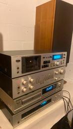 Vintage stereo set technics luxman b&o amplifier cd speler, Gebruikt, Cd-speler, Losse componenten, Ophalen