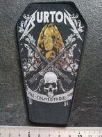 Metallica Cliff Burton coffin patch 158, Verzamelen, Muziek, Artiesten en Beroemdheden, Nieuw, Kleding, Verzenden