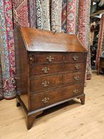 Antiek Engels 18e eeuws secretaire klep bureau Georgian, Antiek, Georgian, Ophalen, Info@SlatsAntiek.nl