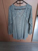 blouses mt. M/L, Ophalen of Verzenden, Zo goed als nieuw, Maat 38/40 (M), Groen