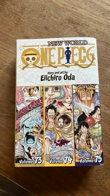 One piece 73, 74, 75 beschikbaar voor biedingen