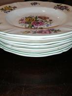 7x Petrus Regout Maastricht diepborden, 25cm, Antiek en Kunst, Antiek | Servies los, Ophalen of Verzenden