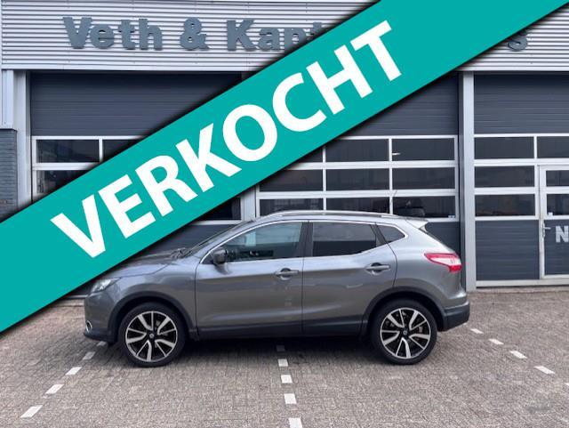 Nissan Qashqai 1.2 Tekna Panoramdak/Automaat/Achteruitrijcam, Auto's, Nissan, Bedrijf, Te koop, Qashqai, 360° camera, ABS, Achteruitrijcamera