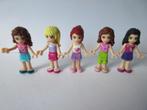 nr. 8191, 5 Lego friends poppetjes., Kinderen en Baby's, Speelgoed | Duplo en Lego, Ophalen, Zo goed als nieuw, Complete set, Lego
