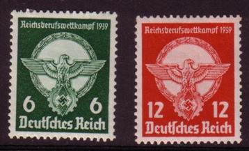 Duitse Zegels uit 1939 "SA" (DR 689-690)  beschikbaar voor biedingen