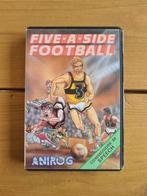 Five-a-Side Football by Anirog – Commodore 64 (1985), Computers en Software, Vintage Computers, Ophalen of Verzenden, Commodore 64