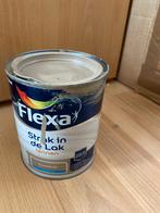 Flexa strak in de lak Suede bruin waterbasis, Doe-het-zelf en Verbouw, Verf, Beits en Lak, Ophalen of Verzenden, Nieuw, Wit, Lak