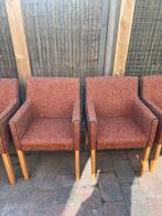 6 Eetkamerstoelen, Huis en Inrichting, Stoelen, Ophalen, Gebruikt, Bruin, Vijf, Zes of meer stoelen