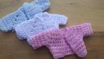 Poppenhuis: Gehaakte Baby-Vestjes, Ophalen of Verzenden, Nieuw, Poppenhuis