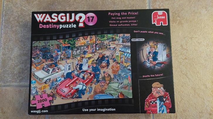 Legpuzzel Wasgij? Destiny puzzle, nr. 17 - 1000 stukjes, Hobby en Vrije tijd, Denksport en Puzzels, Zo goed als nieuw, Legpuzzel