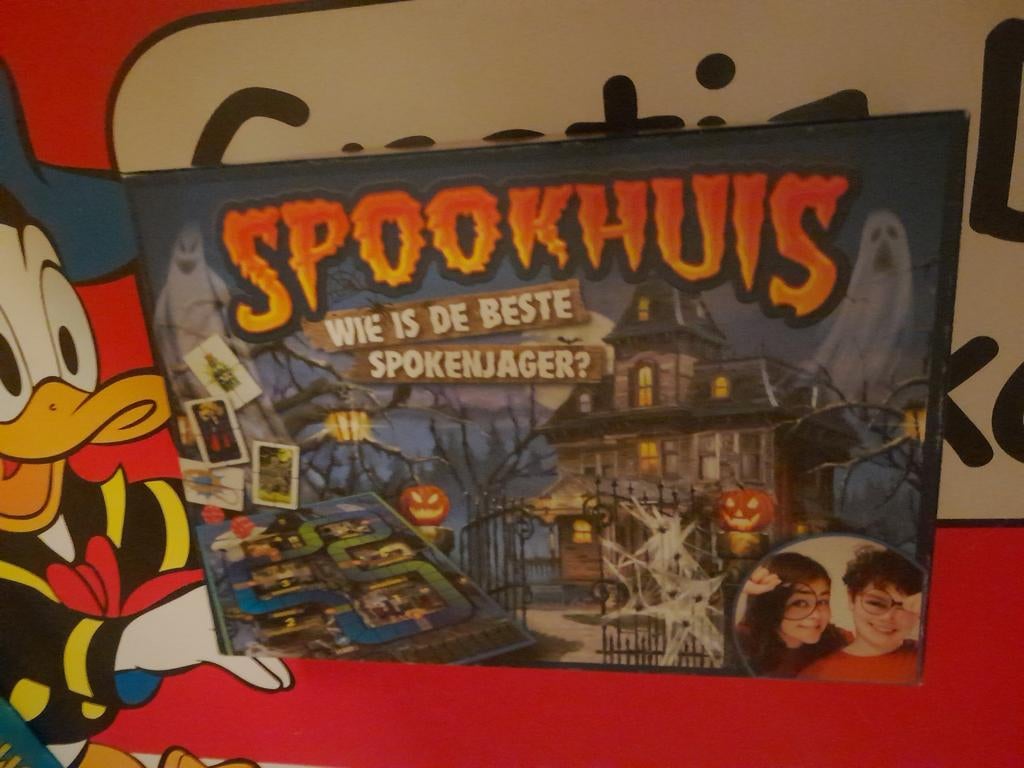 Spookhuis, Hobby en Vrije tijd, Gezelschapsspellen | Bordspellen, Ophalen of Verzenden, Zo goed als nieuw
