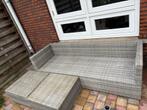 Loungebank - Wicker, Tuin en Terras, Tuinsets en Loungesets, Ophalen, Gebruikt, 3 zitplaatsen, Loungeset