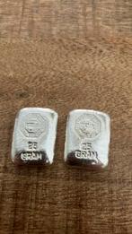 Baartjes zilver massief, Postzegels en Munten, Edelmetalen en Baren, Ophalen of Verzenden, Zilver