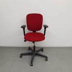 Partij Ahrend 262 bureaustoelen met rode stoffering, Ophalen of Verzenden, Gebruikt, Zwart
