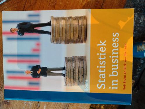 Rob Erven - Statistiek in business, Boeken, Wetenschap, Zo goed als nieuw, Ophalen of Verzenden