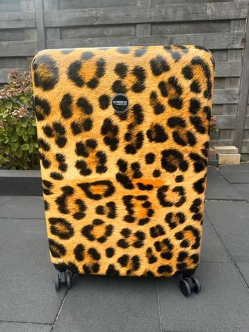 Princess Traveller leopard koffer beschikbaar voor biedingen