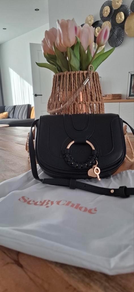 See by Chloe Tas - Zwart, Sieraden, Tassen en Uiterlijk, Tassen | Damestassen, Nieuw, Schoudertasje, Zwart, Ophalen of Verzenden