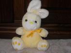 NIEUW 1 supermooi geel/creme konijn met hangoren 30 cm, Ophalen of Verzenden, Nieuw, Overige typen