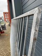 Hekken 254 & 345 x 200 cm hoog, Tuin en Terras, Ophalen, Gebruikt, Spijlenhekwerk, Hugo