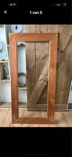 Massief houten zware lijst, Ophalen of Verzenden, Zo goed als nieuw, Hout, 75 cm of meer