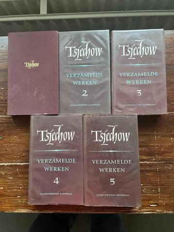 Tsjechow Verzamelde werken deel 1 t/m 5 1955-1962 beschikbaar voor biedingen