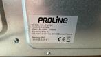 Kleine oven van proline 1380 wat. 3 x gebruikt, Ophalen of Verzenden, Zo goed als nieuw, Oven, Minder dan 45 cm