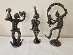 3 verbronsde beeldjes. Corry Ammerlaan en Brigitte v/d Houdt, Verzamelen, Beelden en Beeldjes, Ophalen of Verzenden, Zo goed als nieuw