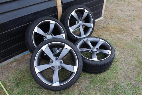 18 inch Rotor velgen – 8Jx18 ET45 5x112 – Audi/VW, Auto-onderdelen, Banden en Velgen, Banden en Velgen, All Season, 18 inch, 225 mm