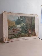 Antieke ouderwetse schoolplaat, Antiek en Kunst, Ophalen