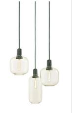 Norman Copenhagen Amp Lamp Set, Huis en Inrichting, Lampen | Hanglampen, Ophalen of Verzenden, Zo goed als nieuw, Glas, Minder dan 50 cm