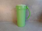 Tupperware Calypso Schenkkan 1,1 Ltr. Schroefdop Groen, Huis en Inrichting, Keuken | Tupperware, Ophalen of Verzenden, Zo goed als nieuw