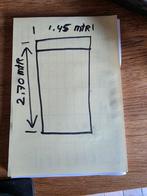 Handbediend rolluik, Doe-het-zelf en Verbouw, Rolluiken, Ophalen of Verzenden, Zo goed als nieuw, Minder dan 100 cm