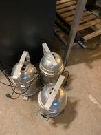 3x Showtec 1W RGB Led Par, Ophalen of Verzenden, Gebruikt, Licht