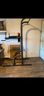 Weider power tower, Sport en Fitness, Ophalen, Kunststof, Krachtstation, Zo goed als nieuw