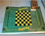 Schaakspel met houten pionnen kasteel bier, Ophalen of Verzenden, Zo goed als nieuw