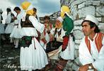 Ansichtkaart klederdracht Shqiperia, Albania, Ophalen of Verzenden, 1980 tot heden, Ongelopen, Klederdracht