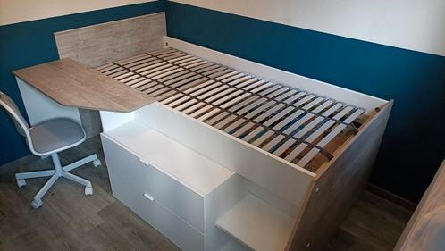 Eenpersoons bed. Kajuitbed 90x200, Huis en Inrichting, Slaapkamer | Bedden, Zo goed als nieuw, Eenpersoons, 90 cm, Hout, Ophalen of Verzenden