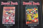 DONALD DUCK / JAARGANG 1954 deel 1 en 2 / facsimile, Meerdere stripboeken, Verzenden, Gelezen