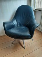 fauteuil leder draaistoel, Ophalen, Gebruikt, 75 tot 100 cm, Modern