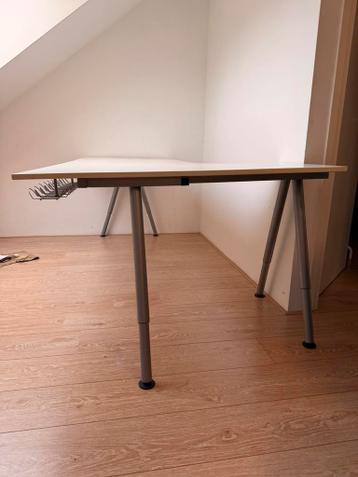 IKEA Galant hoekbureau wit, lengte 220 of 160 cm - afbeelding 3