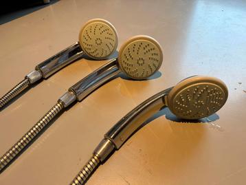 3x Grohe Douchekop met Slang (kan ook per stuk) beschikbaar voor biedingen