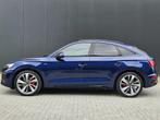 Audi Q5 Sportback 55 TFSI e Quattro Competition 3x S line Pa, Auto's, Automaat, Gebruikt, 4 cilinders, Blauw