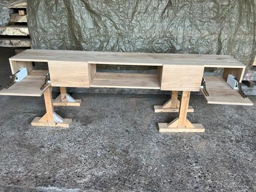 Eiken zwevende kast vanaf €900.- mogelijk op maat gemaakt, Huis en Inrichting, Kasten | Boekenkasten, Nieuw, 25 tot 50 cm, Ophalen